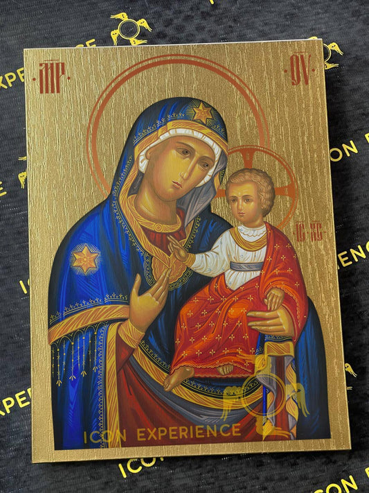 Holy Mother of Bethlehem Byzantine Iconography Christian Art Gift