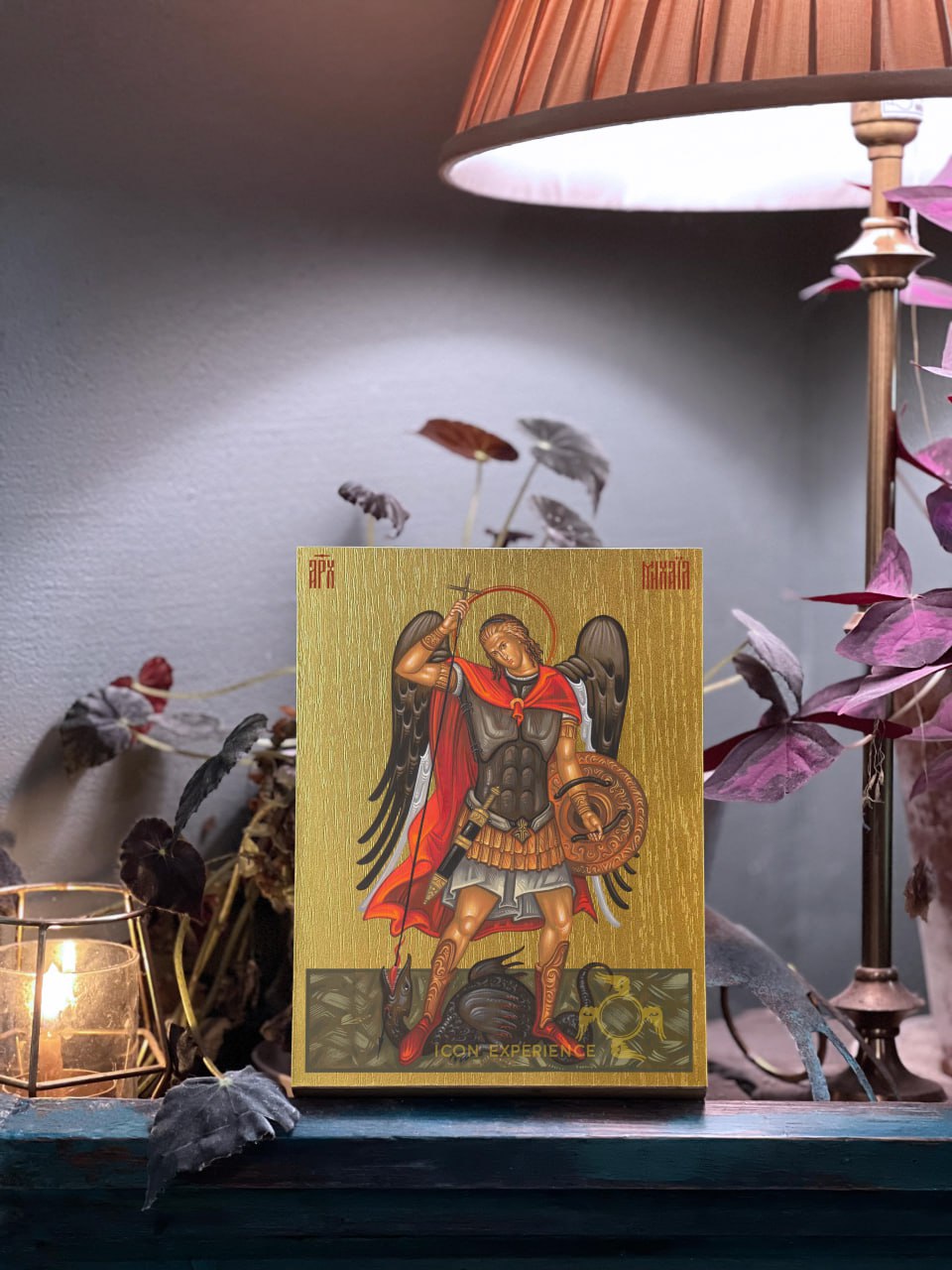 Saint Archangel Michael Byzantine Iconography Christian Art Gift