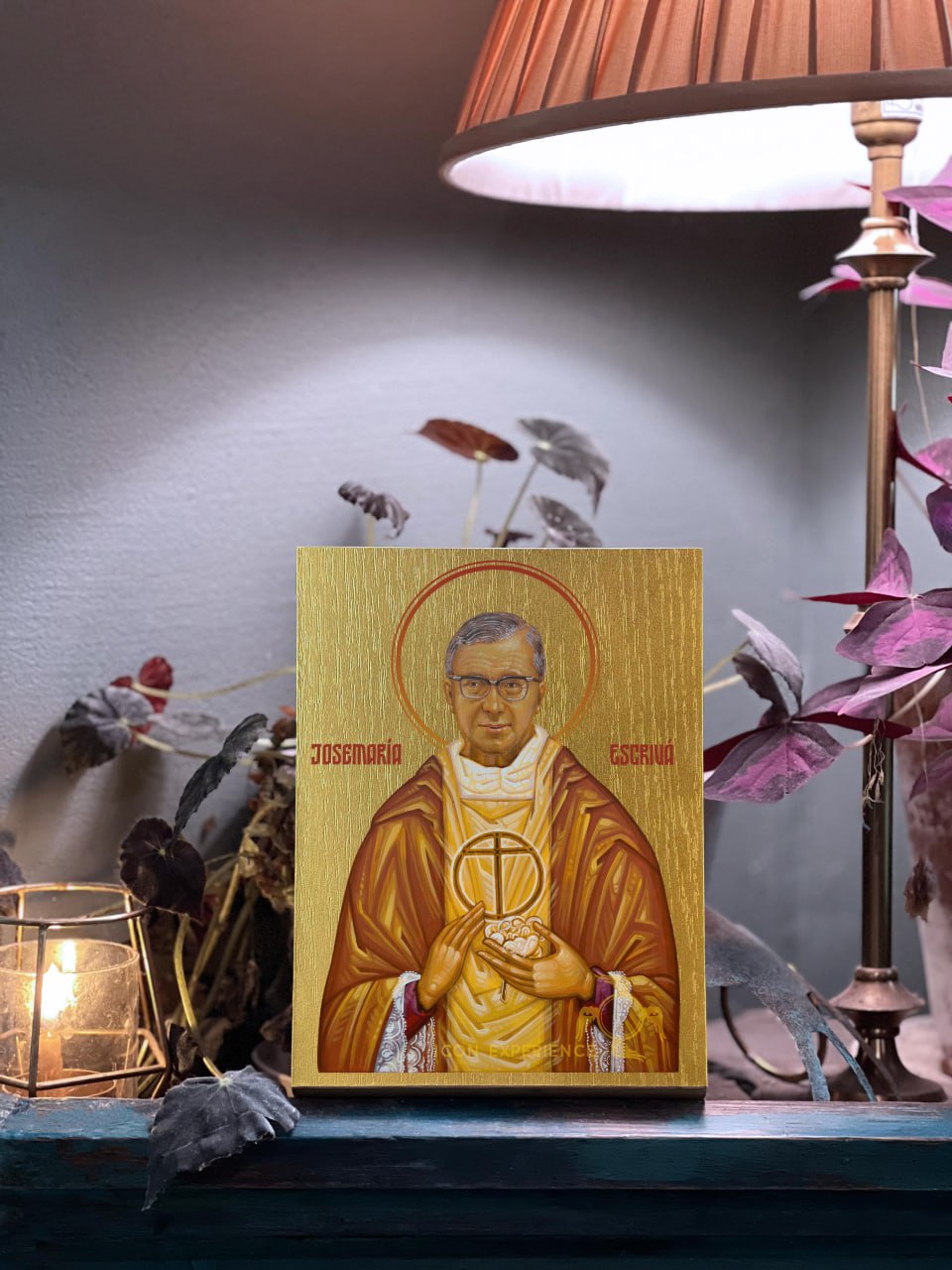 Saint Josemaria Escriva Byzantine Iconography Christian Art Gift
