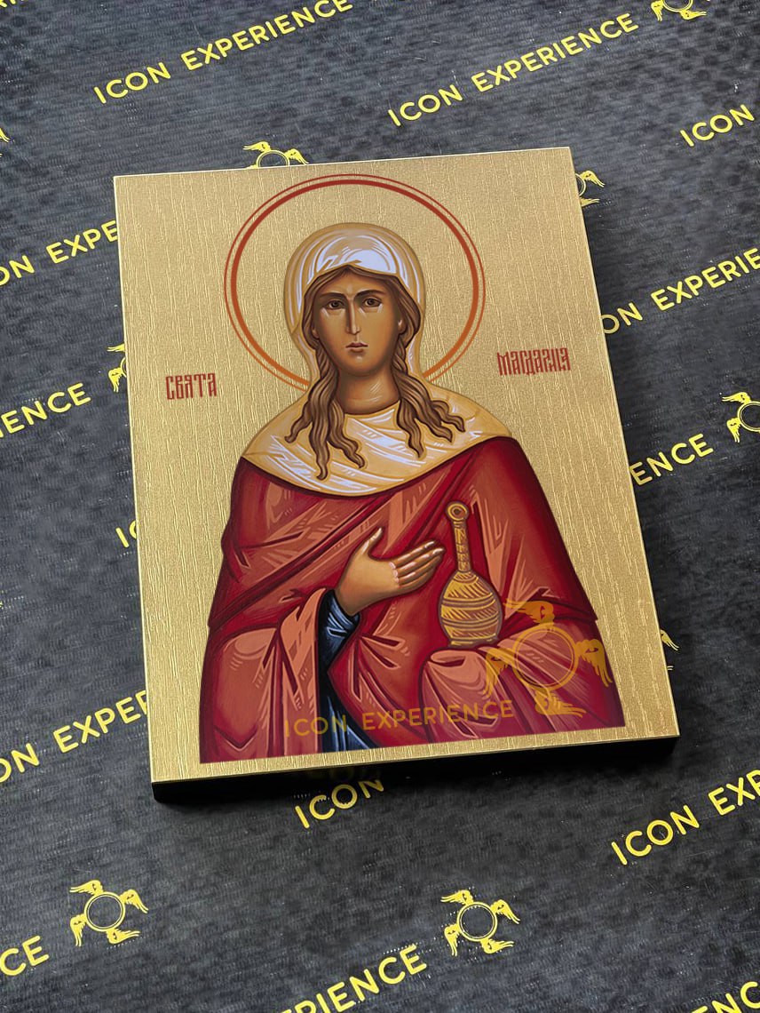 San Focas, icono impreso sobre madera