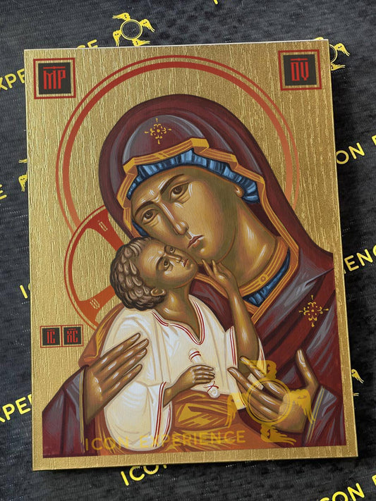 Jesucristo Pantocrátor del Monasterio del Sinaí, Icono impreso sobre madera
