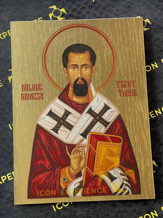 San Nicolás, Icono impreso sobre madera