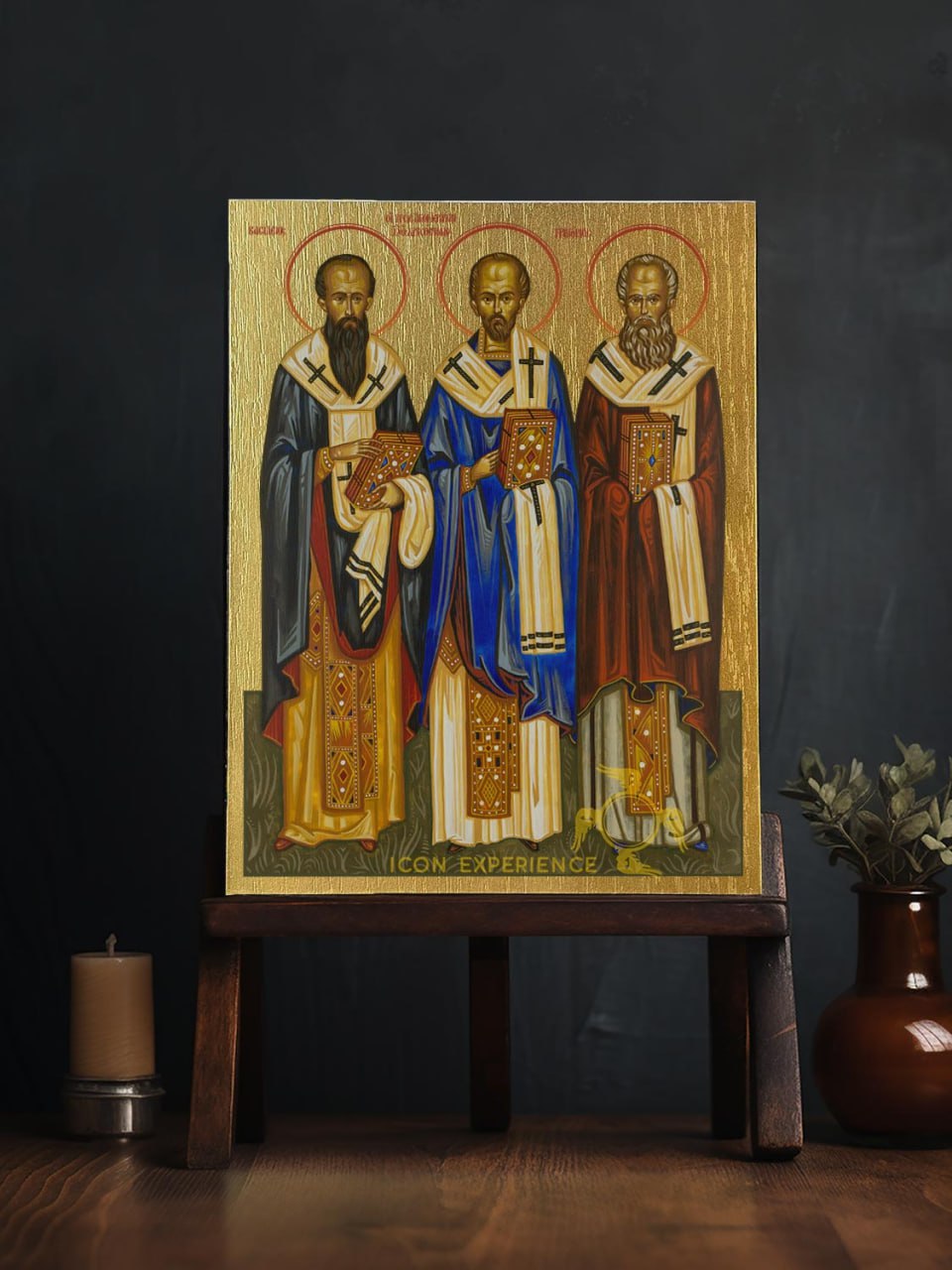 San Nicolás, Icono impreso sobre madera