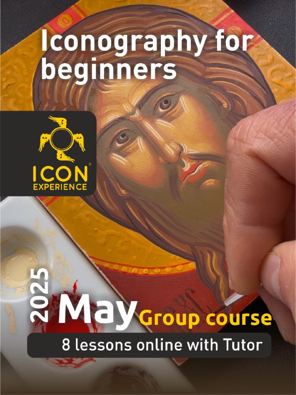 Group Iconography Course in May. Egg Tempera & Drawing for beginners.