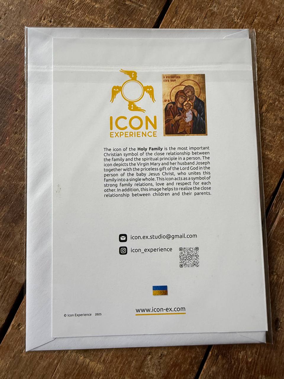 The Holy Family, Christian Greeting Cards with Envelope No SIgnature