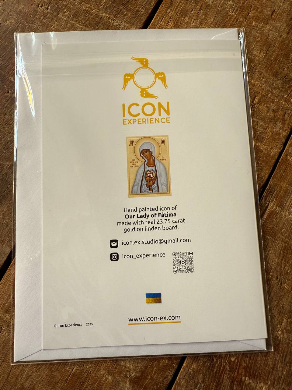 Our Lady of Fátima, Christian Greeting Cards with Envelope No SIgnature