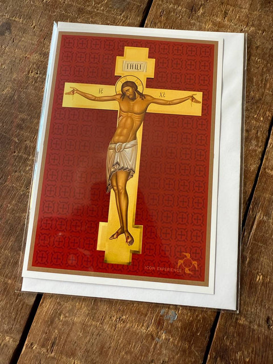 Crucifixation of Jesus, Christian Greeting Cards with Envelope No SIgnature