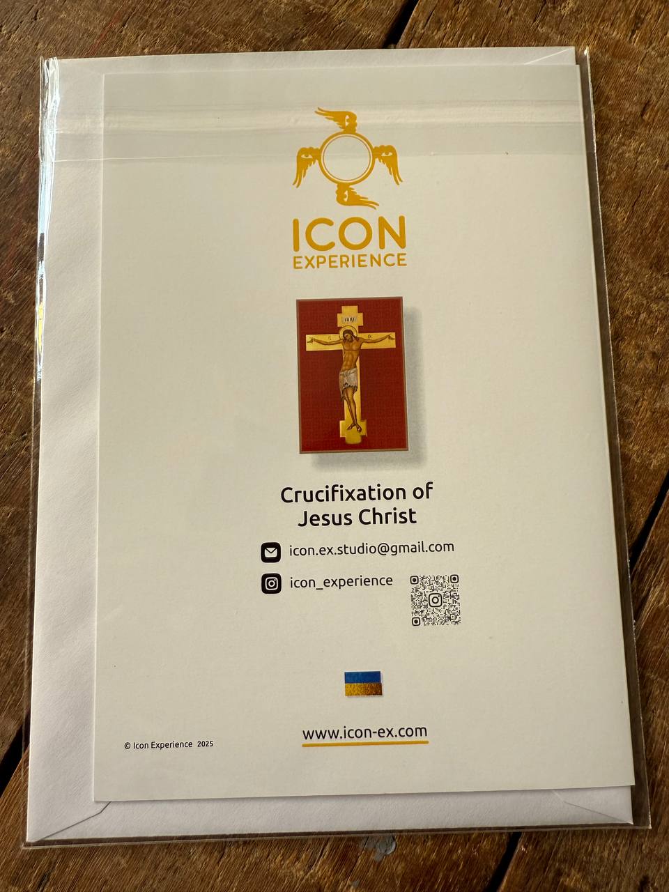 Crucifixation of Jesus, Christian Greeting Cards with Envelope No SIgnature