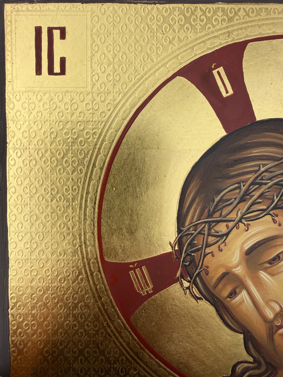 Hand-Painted Icon of Jesus Christ the Bridegroom 22x30cm (9x12")