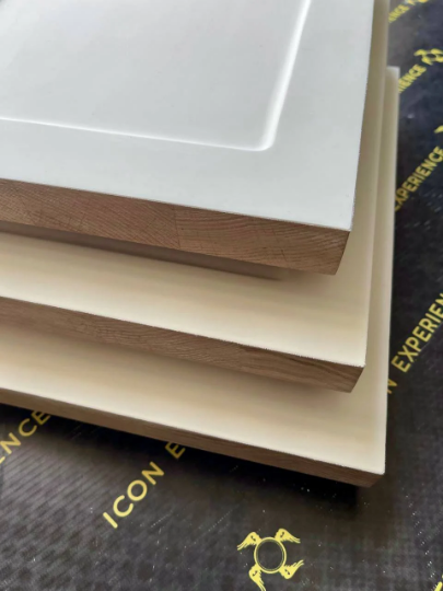 Tableros de iconos de madera con yeso con bordes elevados y tirantes de roble 25x30cm (10x12")