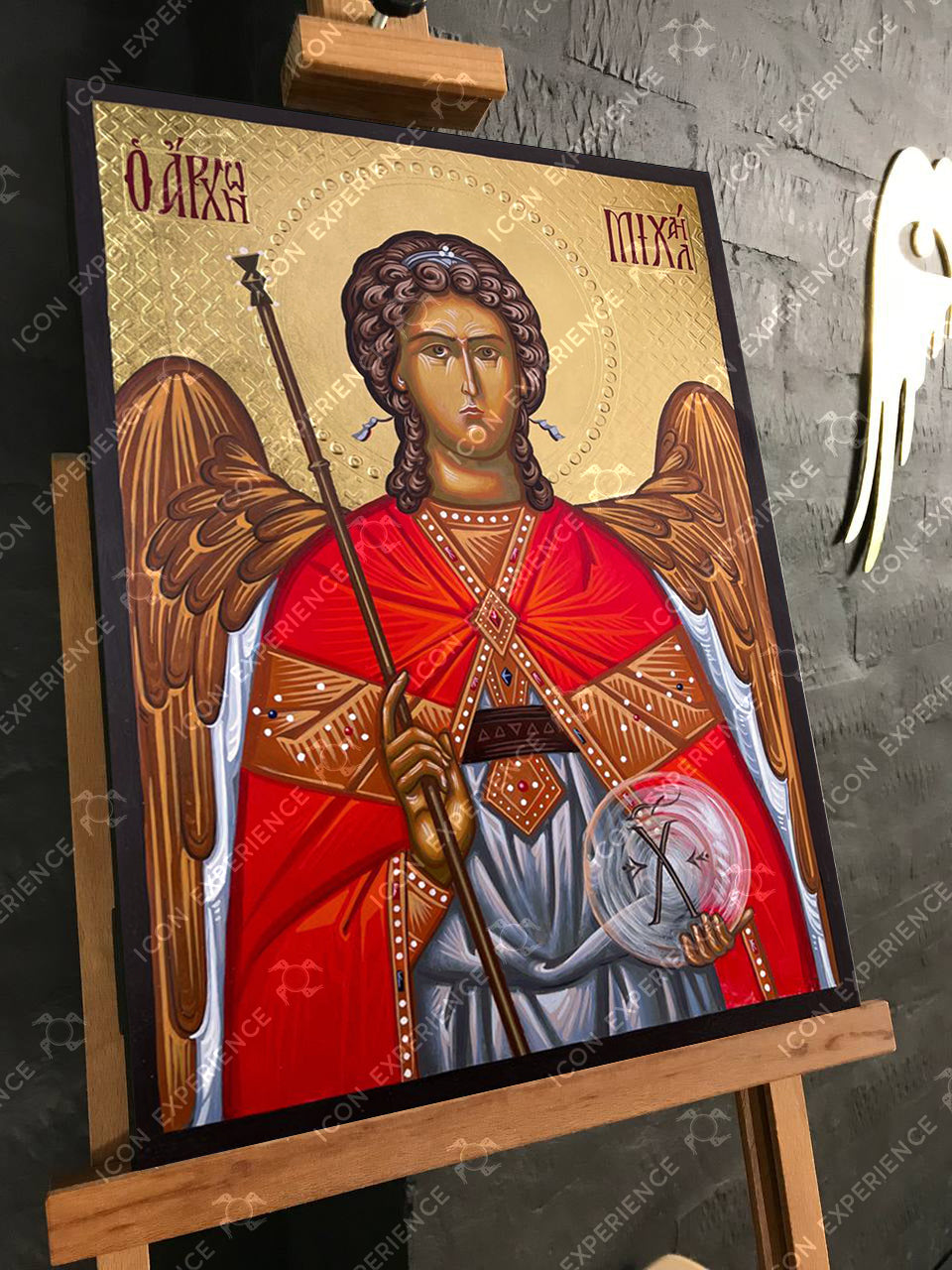Saint Archangel Michael, Handpainted icon