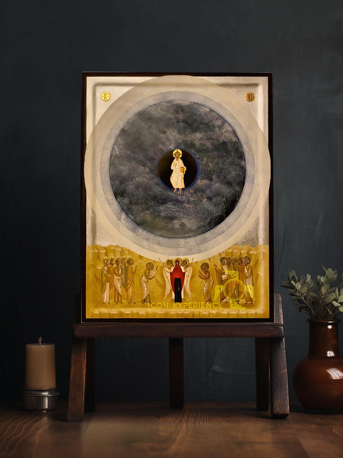 The Ascension of Jesus Christ Neo-Byzantine Icon Christian Art Gift