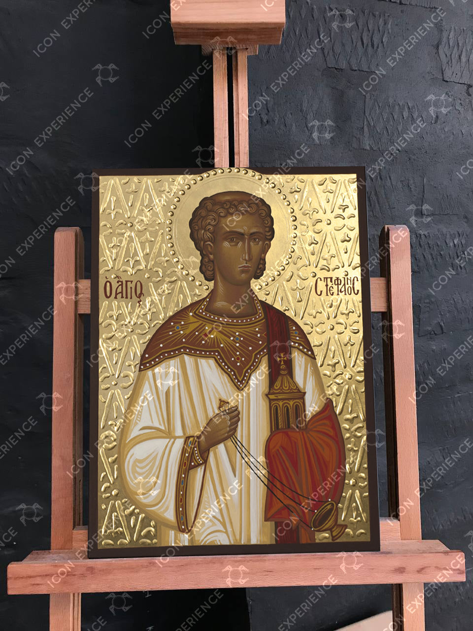 Saint Stephen the First Martyr, Handpainted icon