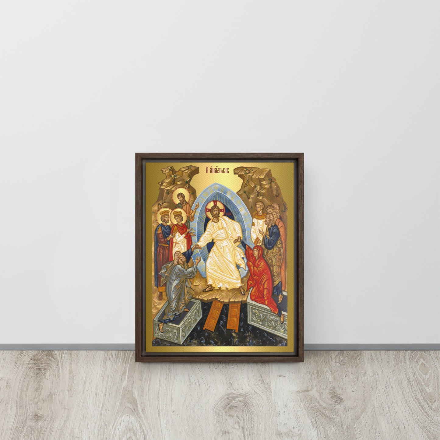 The Resurrection / Framed canvas