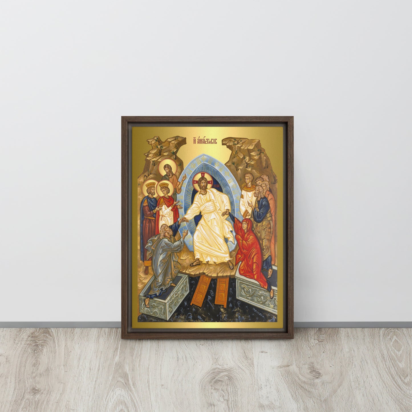 The Resurrection / Framed canvas
