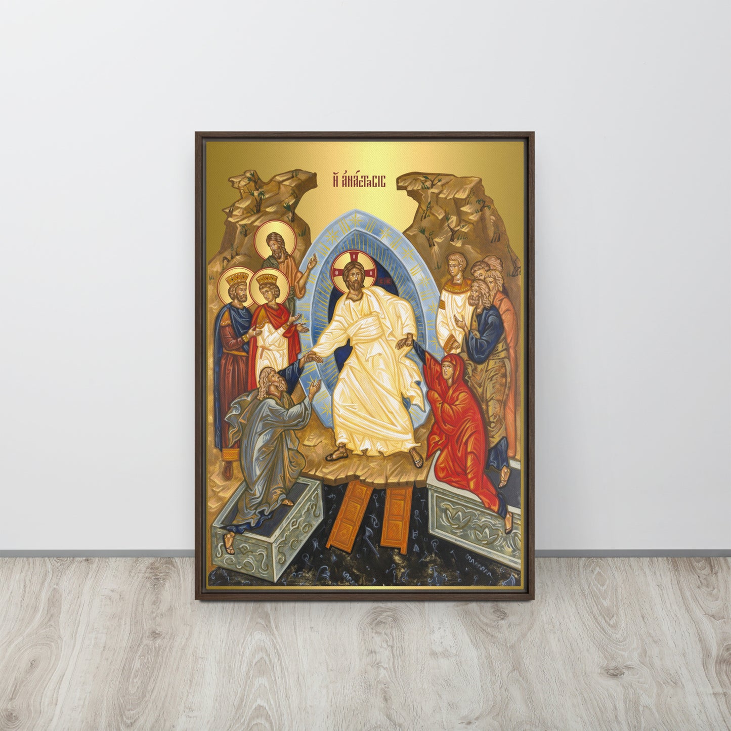 The Resurrection / Framed canvas