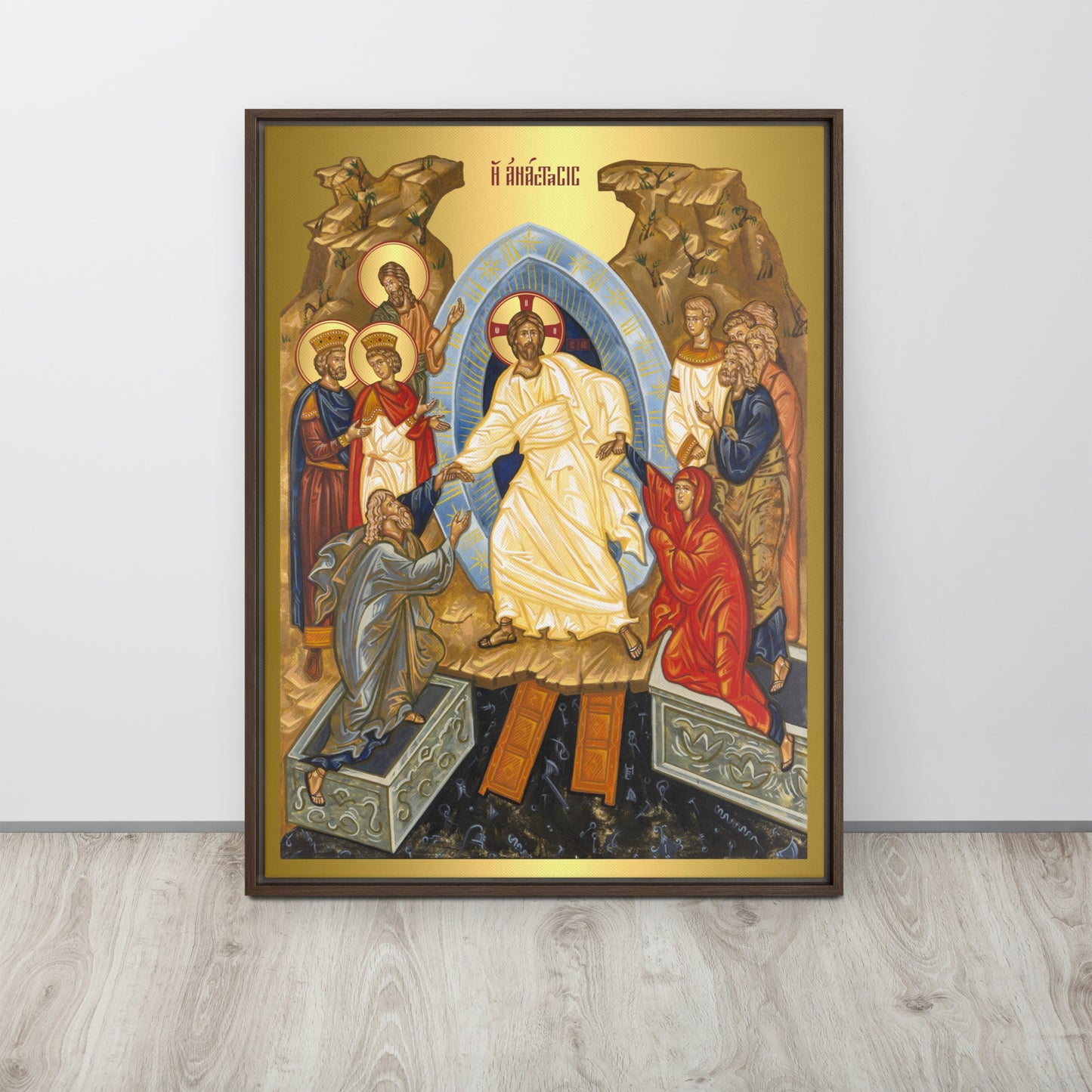 The Resurrection / Framed canvas