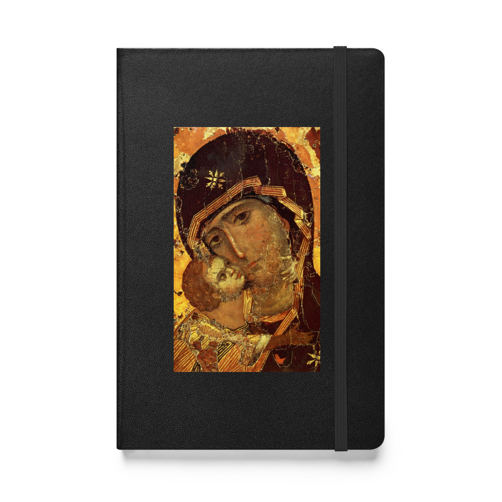 Cuaderno encuadernado en tapa dura La Virgen de Vladimir