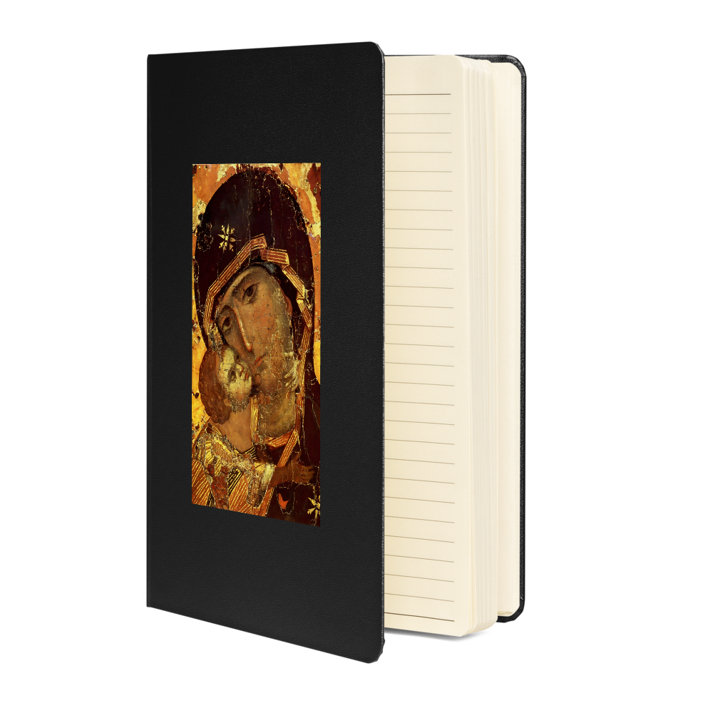 Cuaderno encuadernado en tapa dura La Virgen de Vladimir