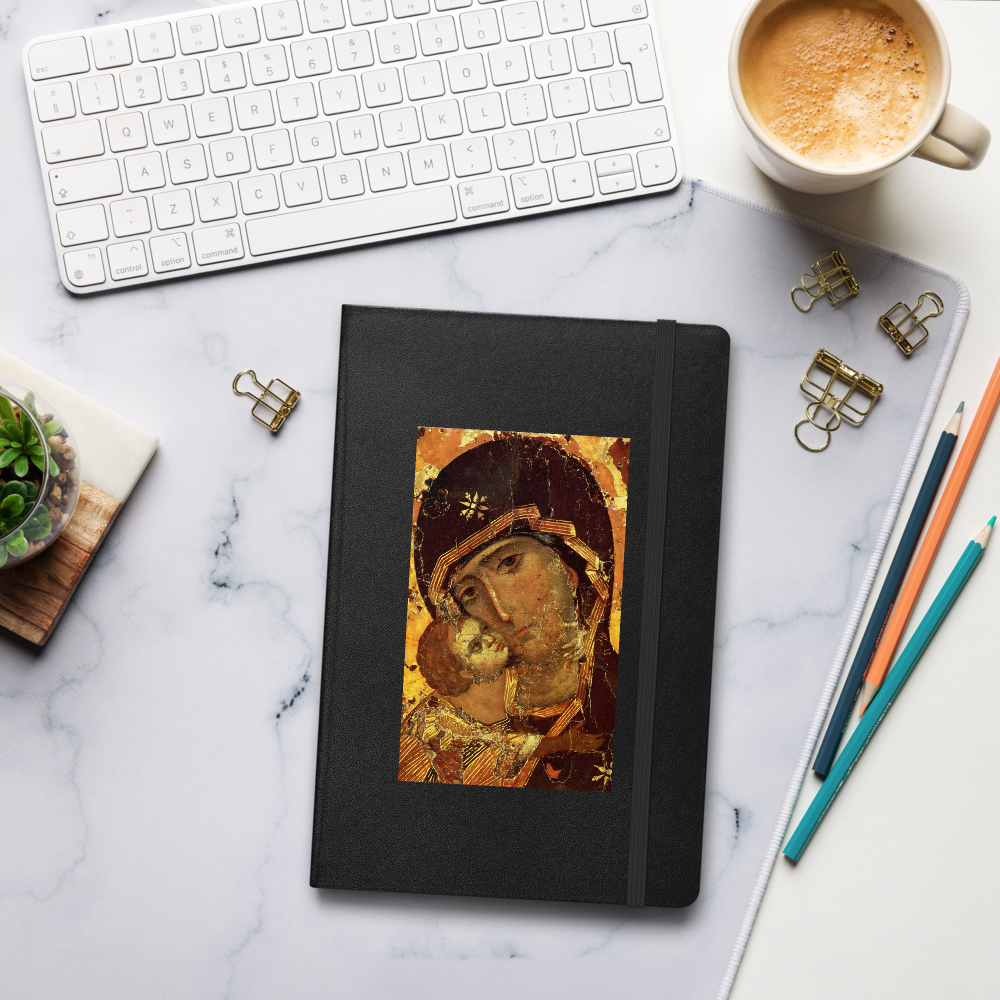 Cuaderno encuadernado en tapa dura La Virgen de Vladimir