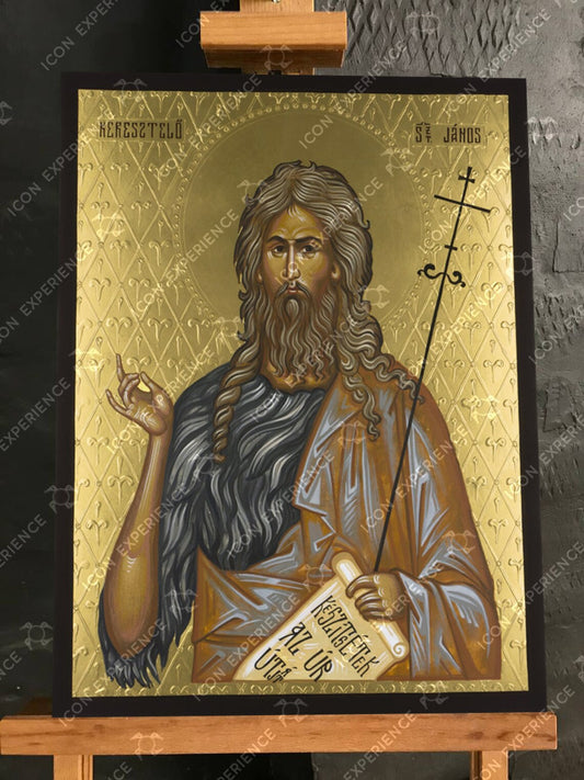 Saint John the Baptist, Handpainted icon