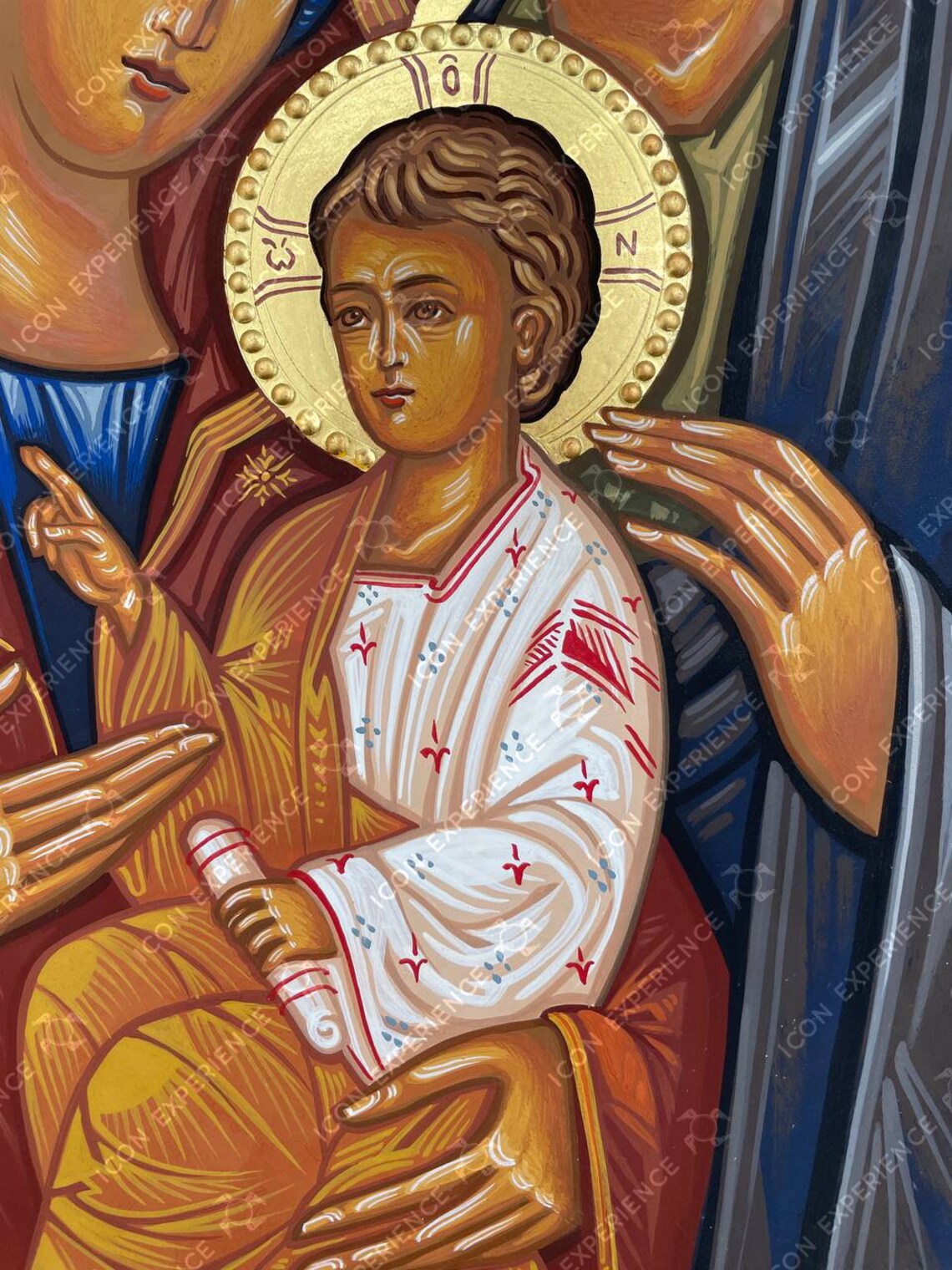 The Holy Family, Handpainted icon