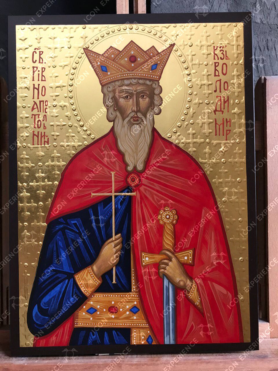 Saint Volodymyr the Great, Handpainted icon