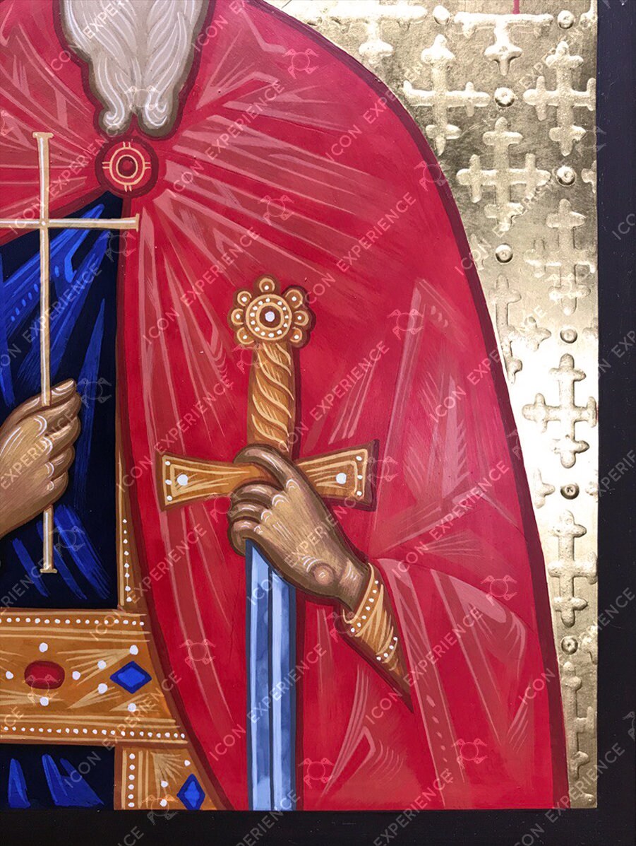 Saint Volodymyr the Great, Handpainted icon
