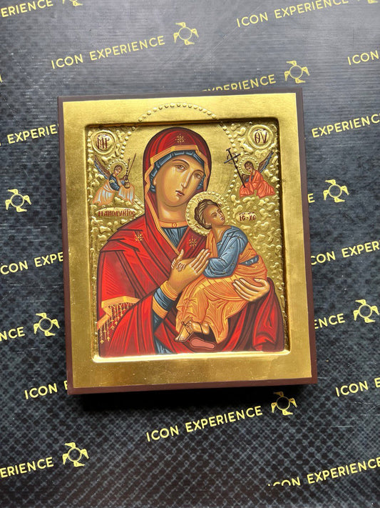 Our Lady of Perpetual Help, Handpainted icon