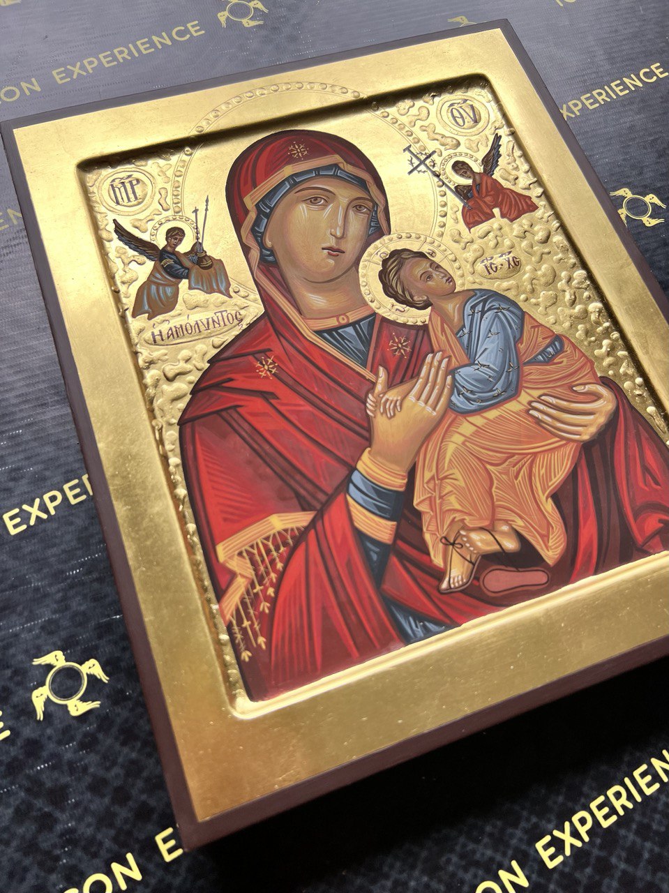 Our Lady of Perpetual Help, Handpainted icon