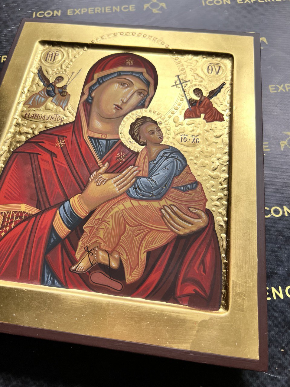 Our Lady of Perpetual Help, Handpainted icon