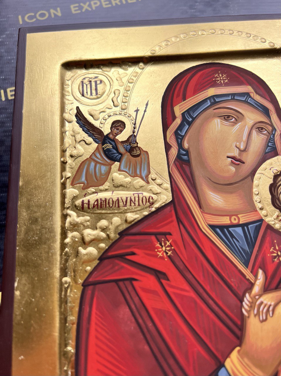 Our Lady of Perpetual Help, Handpainted icon