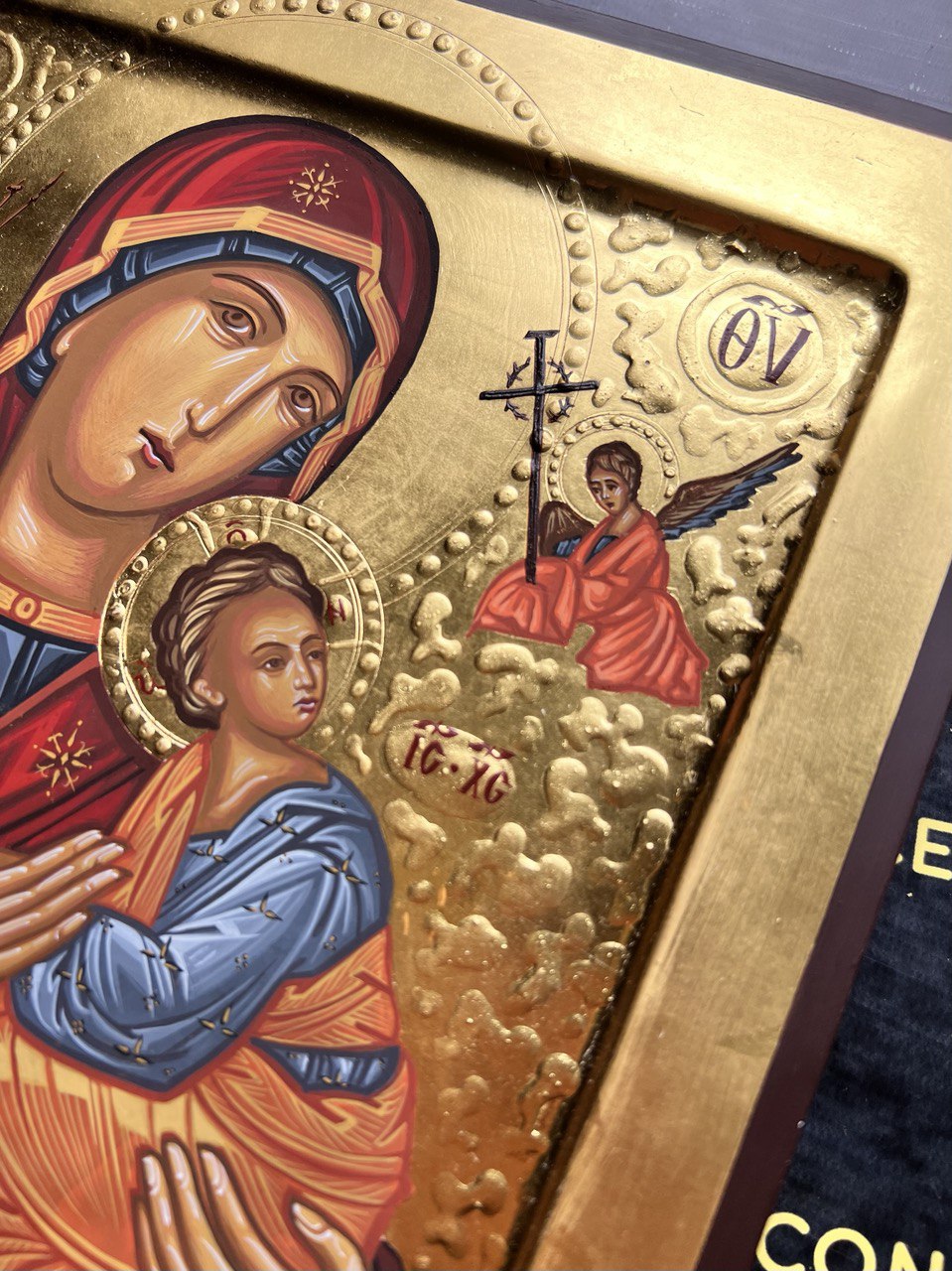 Our Lady of Perpetual Help, Handpainted icon