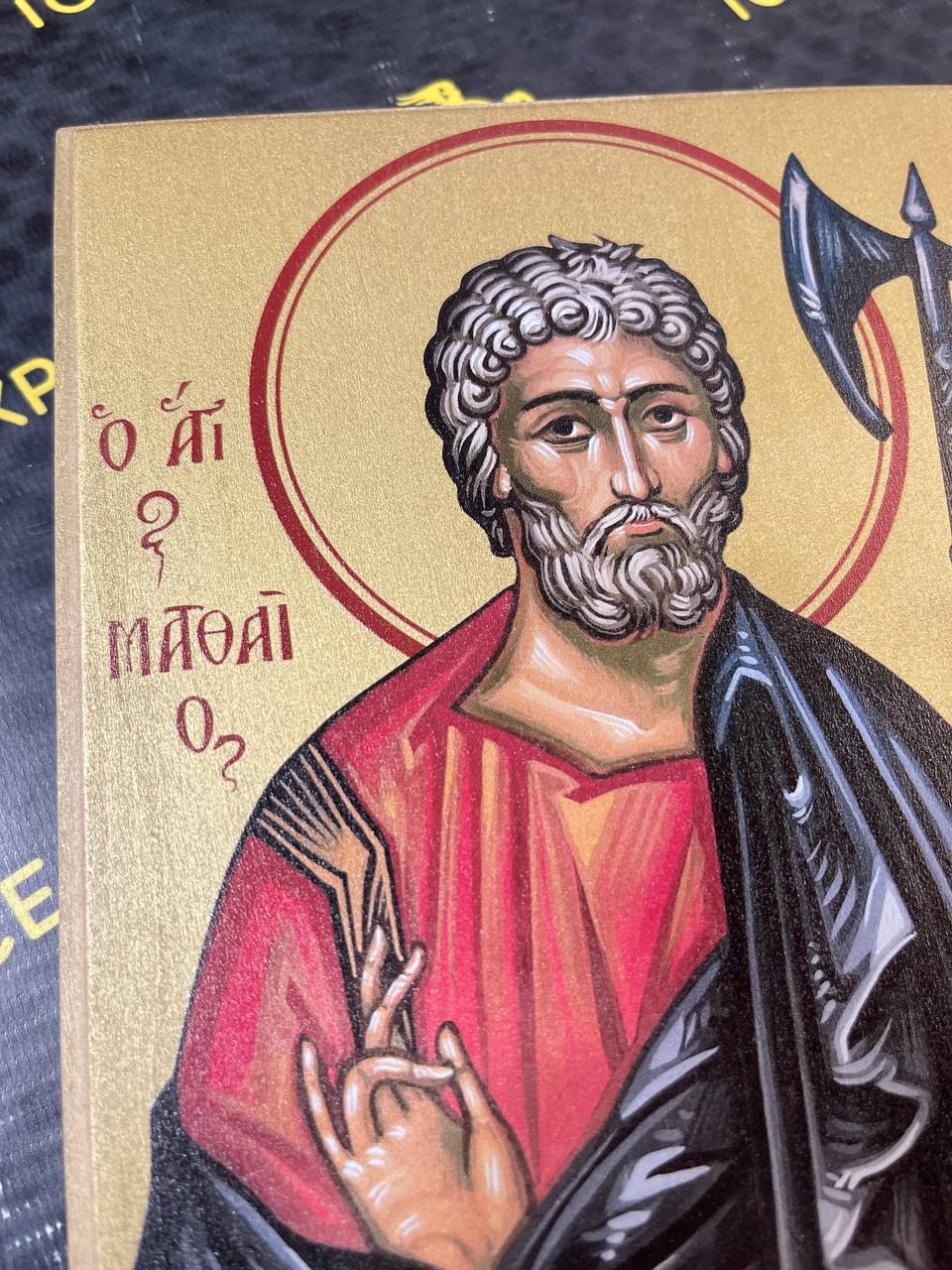 Saint Matthew the Apostle Byzantine Iconography Christian Art Gift