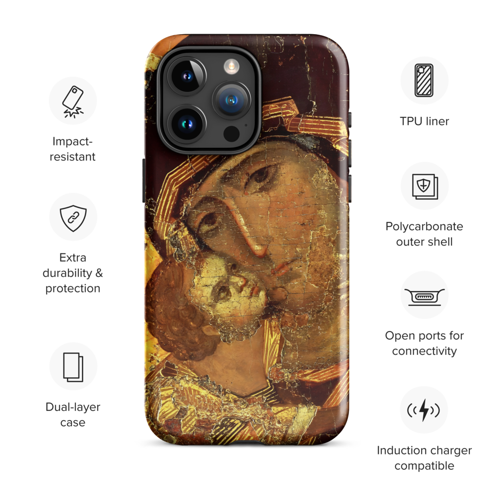La Virgen de Vladimir Funda Dura para iPhone®