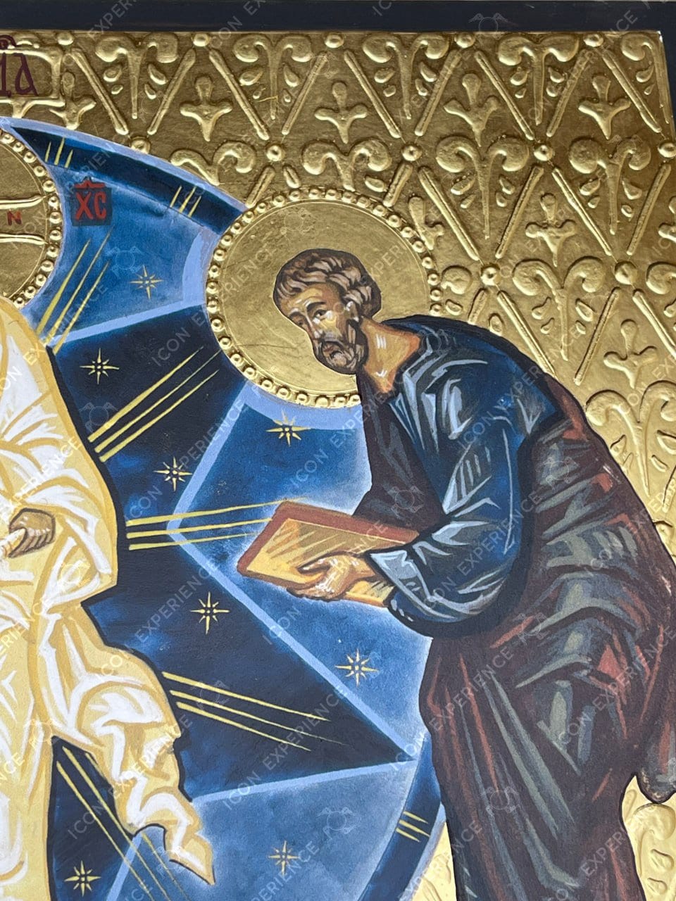 Handpainted icon of Transfiguration of Jesus Christ